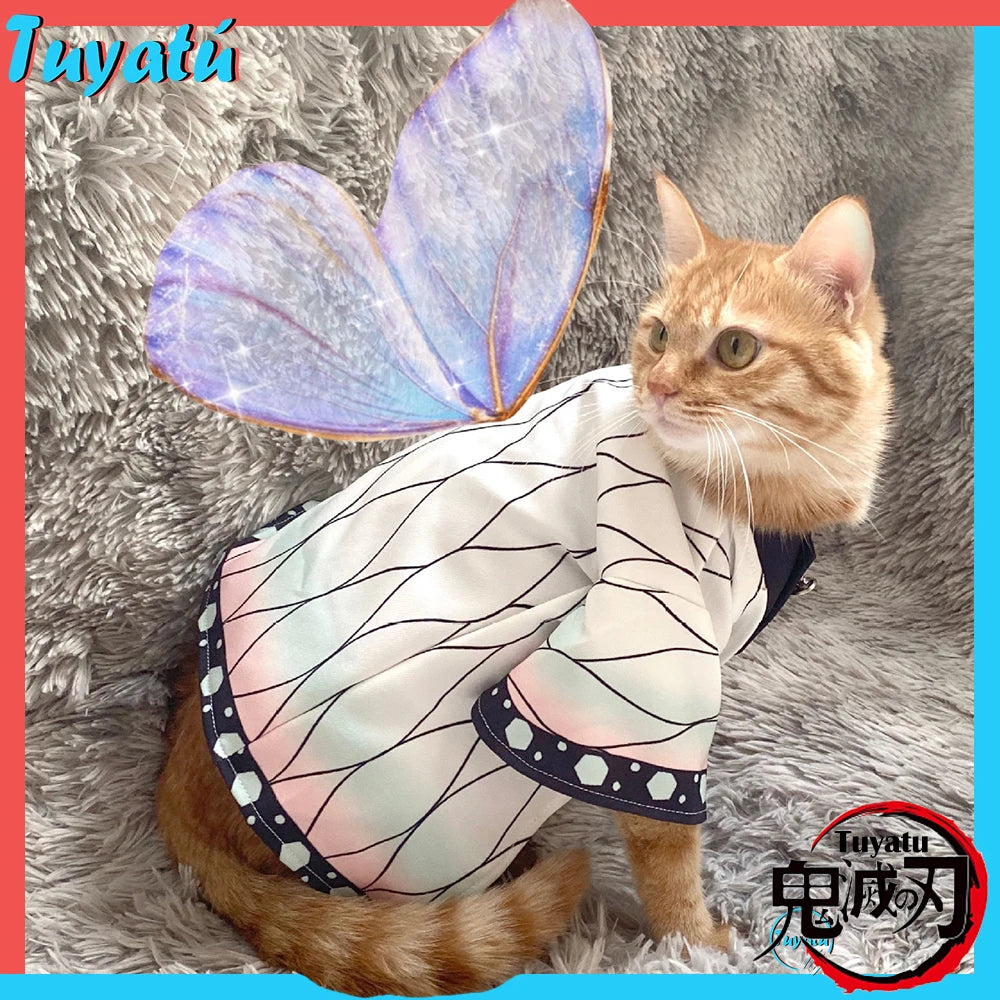 Pet Cosplay Clothes | Cat Wings Costume | Kitten Decorative Outfit