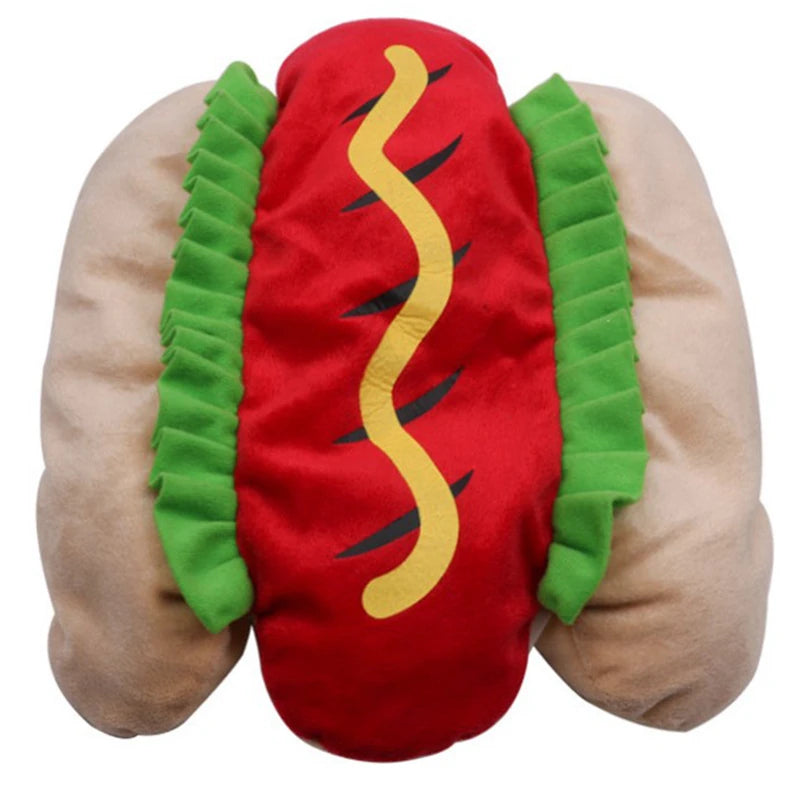 Pet Hot Dog Costume | Cat Sandwich Cosplay | Kitten Funny Outfit