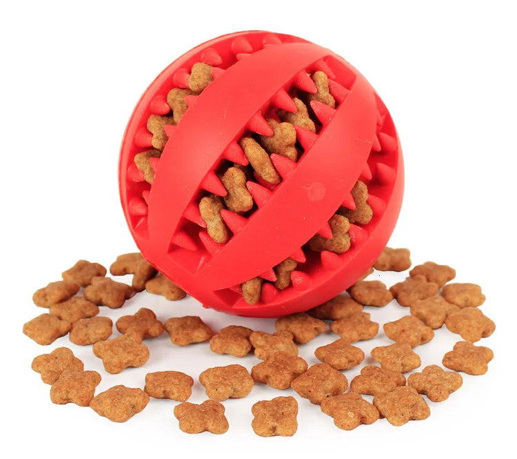 Interactive Dog Toys | Elasticity Pet Chew Toy | Puppy Extra-Tough Rubber Ball