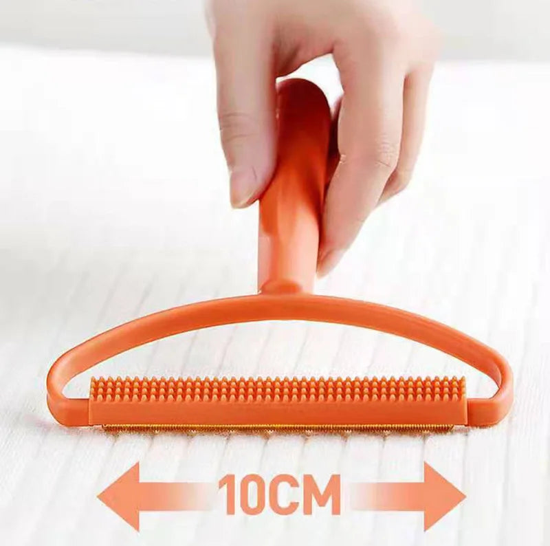 Double-Side Pet Lint Remover | Portable Pet Hair Remover Brush | Manual Fluff Remover