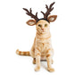 Christmas Pet Costumes | Pet Antler Elk Ear Headband | Kitten Xmas Cosplay