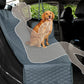 Dog Car Seat Cover | Waterproof Pet Travel Dog Carrier Hammock | Car Rear Back Seat Protector Mat