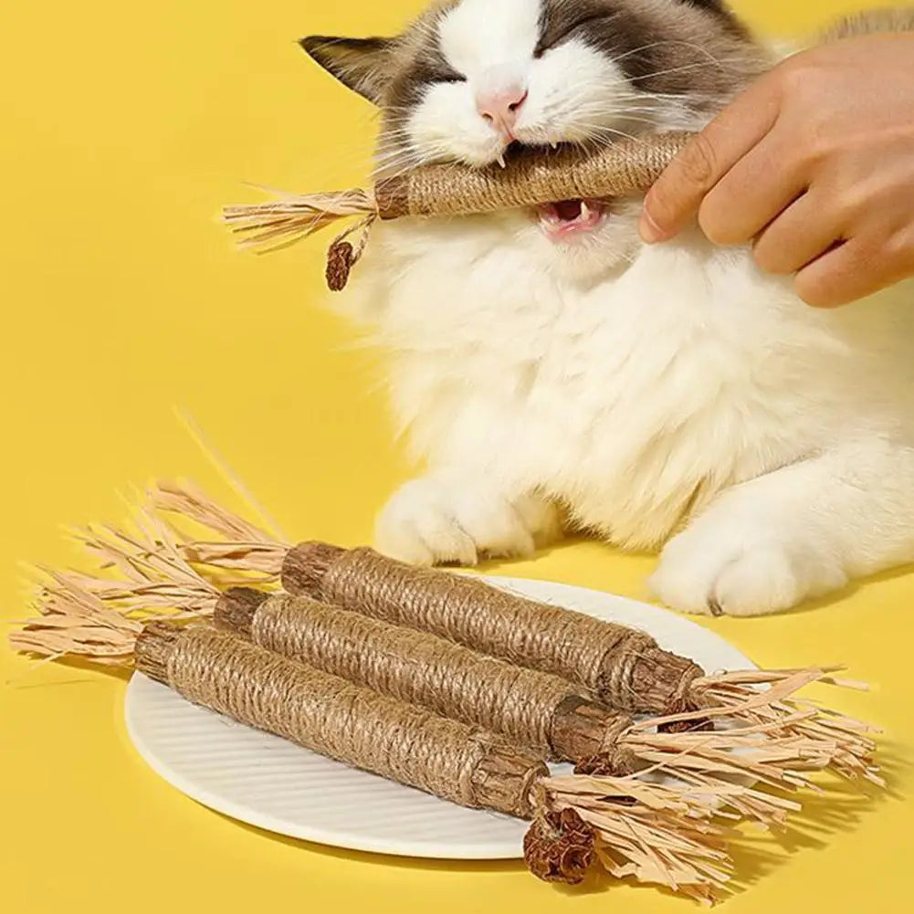 Cat Chew Stick Toys | Kitten Cleaning Teeth Rope