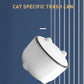 Cat Litter Special Trash Can | Fully Enclosed Design | PP Material Wear-Resistant Bottom