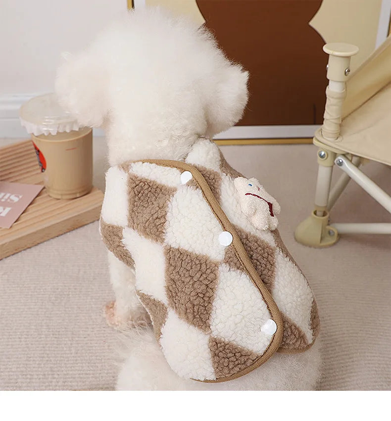 Autumn Winter Dog Clothes | Warm Pet Dog Coat Jacket | Soft Pet Vest