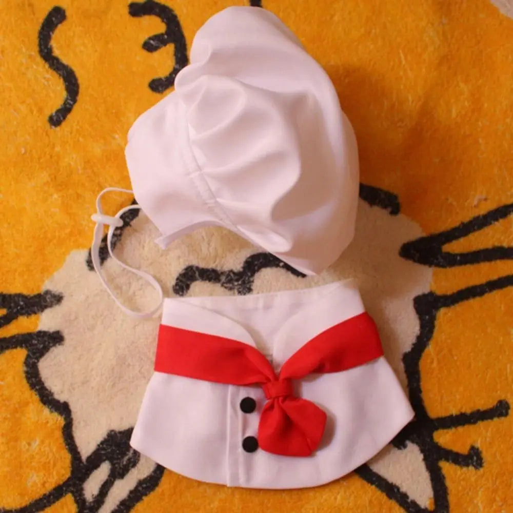 Cat Polyester Chef Hat | Pet Cook Apron Cosplay Props | Kitten Costume