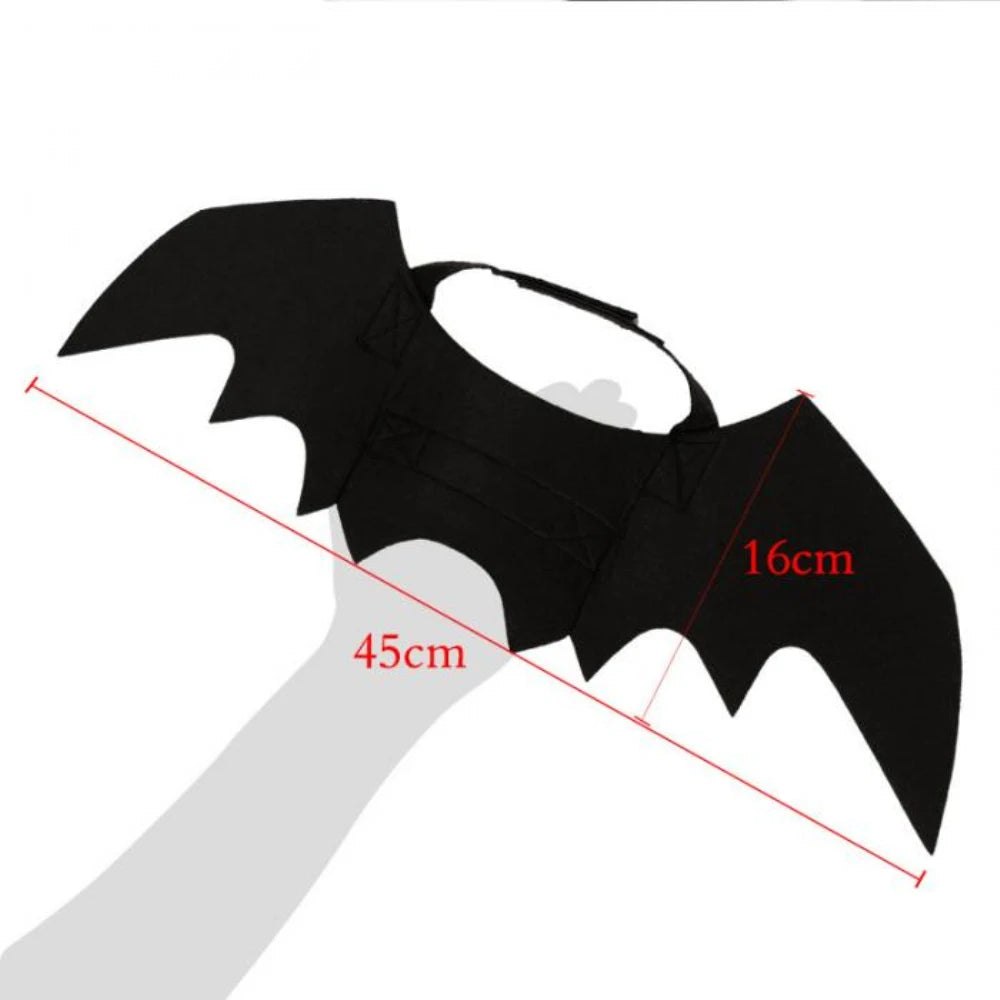 Cat Bat Wing Cosplay Prop | Kitten Halloween Costume | Pet Wings Outfit