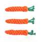 Dog Toy Bite-Resistant | Puppy Chew Toys Carrot Shape | Durable Cleaning Teeth