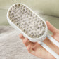 3-In-1 Cat Steam Brush | Electric Kitten Comb Pet Massage Comb | Spray Water Cat Bath Brushes