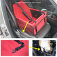 Foldable Dog Car Seat Cover | Travel Dog Car Seat with Storage Pockets | Pet Booster Basket