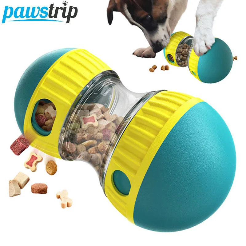 Pet Leaky Dog Toy | Tumbler Slow Food Toys for Puppy | Puppies Puzzle Rolling Ball