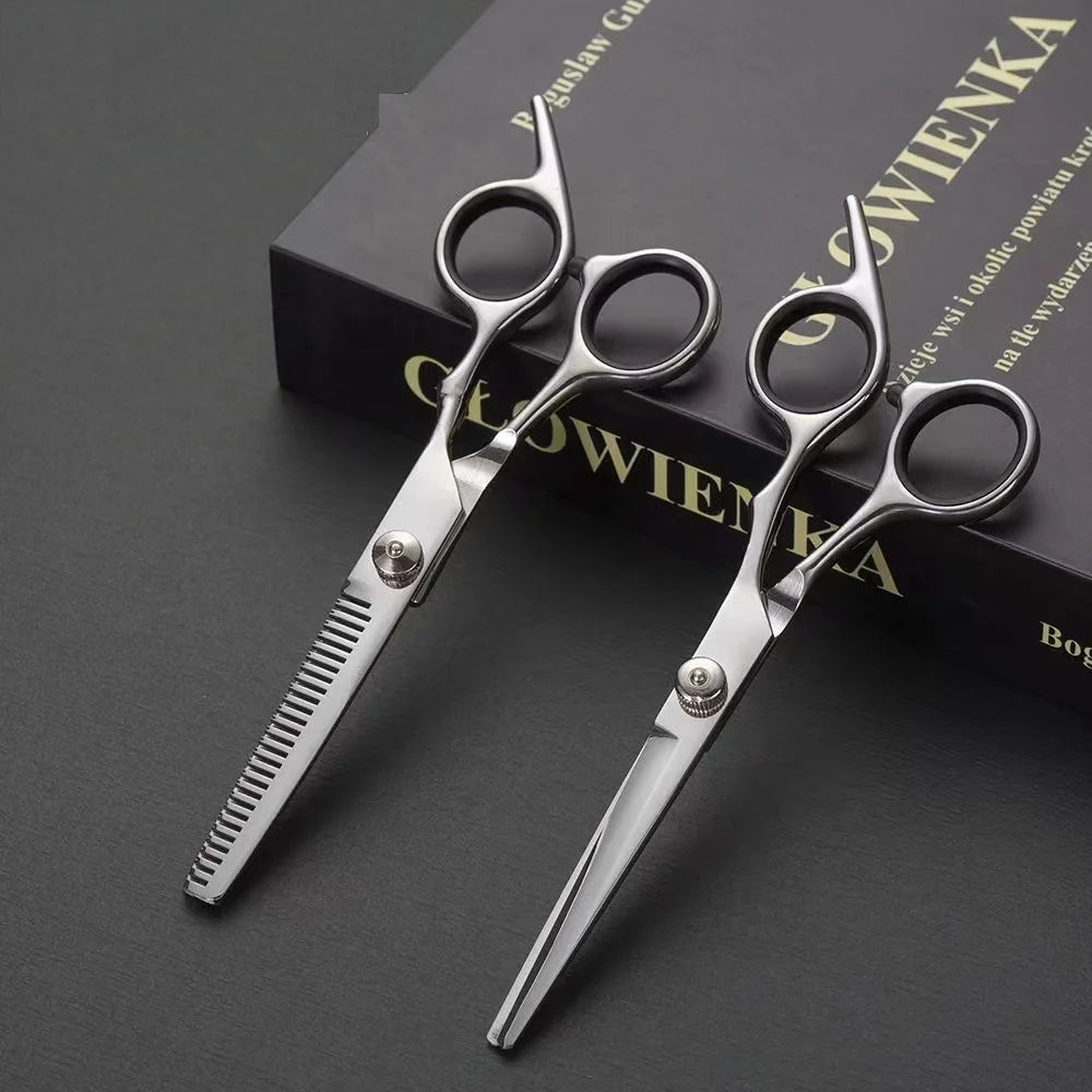 Pet Grooming Scissors | Dog Hair Tool Set | Professional Haircutting Trimming Scissors