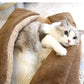 Warm Thickened Cat Bed | Multifunctional Foldable Pet Mat | Indoor Kitten Sleeping Mat