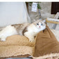 Warm Thickened Cat Bed | Multifunctional Foldable Pet Mat | Indoor Kitten Sleeping Mat