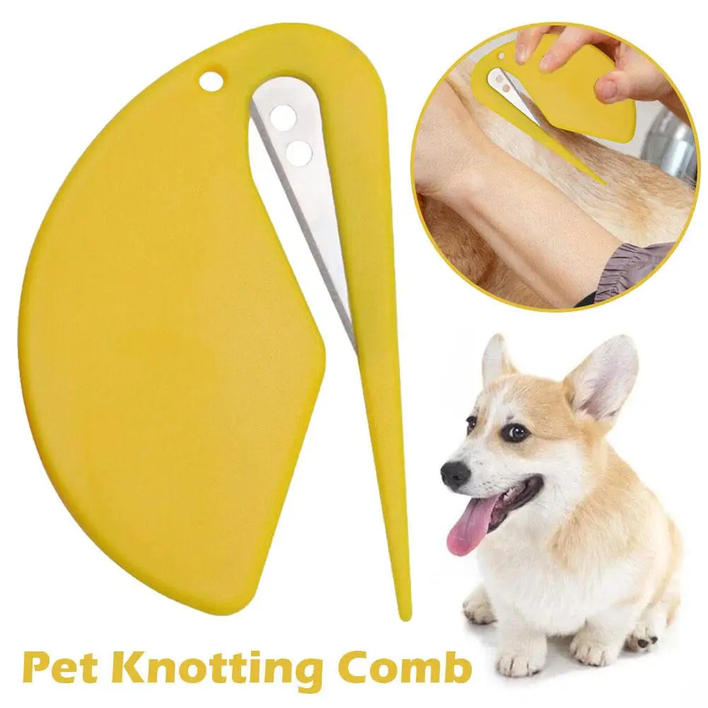 Cat Dog Comb | Pet Open Knot Comb | Kitten Puppy Hair Fur Grooming Trimmer