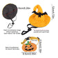 Cat Pumpkin Collar | Pet Halloween Costume Witch Hat | Kitten Wizard Hat