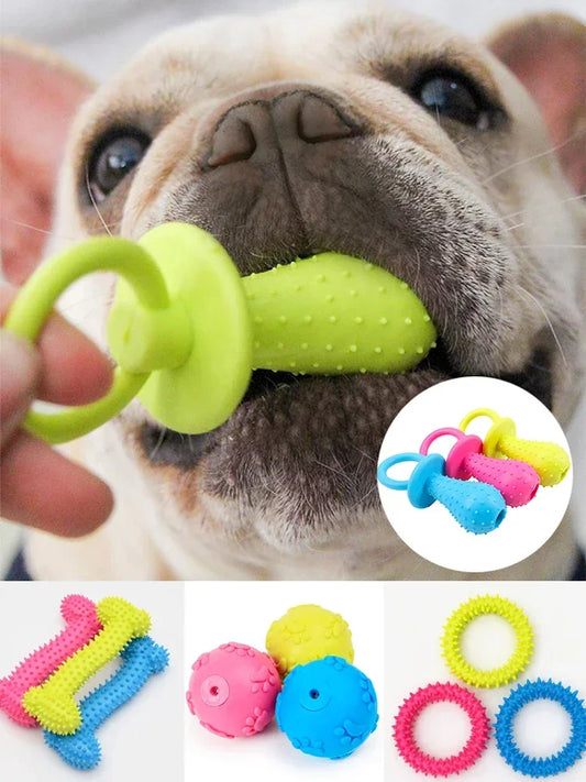 Indestructible Dog Toy | Puppy Teeth Cleaning | Pet Chew Training Toys