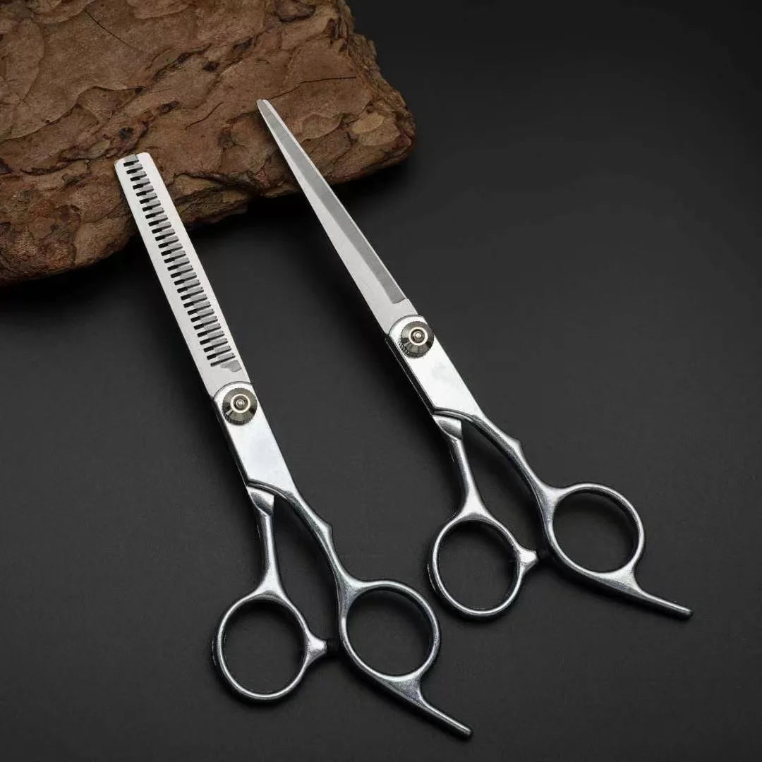 Pet Grooming Scissors | Dog Hair Tool Set | Professional Haircutting Trimming Scissors