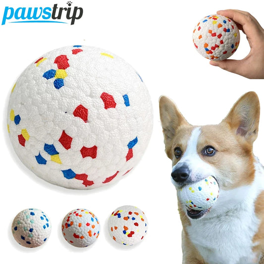 Pet Dog Toys | High Elastic Bite-Resistant Dog Ball | Puppy Training Teeth Cleaning