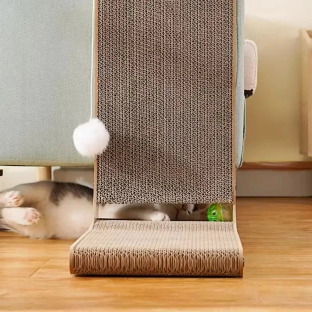 Cat Scratching Board | L-Type Vertical Wear-Resistant Kitten Board | Scratch-Resistant Furniture Protector