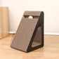 Wear-Resistant 2-in-1 Cat Scratcher | Cardboard Triangles Kitten Scratching Board with Ball