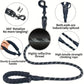 Reflective Dog Leash With Comfortable Padded Handle | Double Heavy Duty Traction Puppy Rope