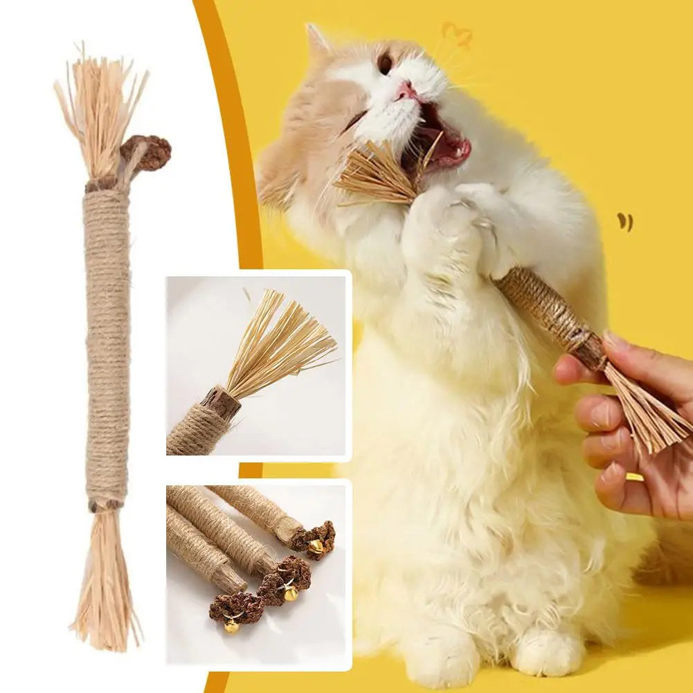 Cat Chew Stick Toys | Kitten Cleaning Teeth Rope