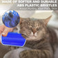 Wall Corner Cat Brush | Kitten Comb Floating Hair Remover | Pet Scratch Tool Post