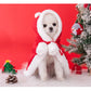 Christmas Dog Clothes | Warm Cat Hooded Cloak | Comfortable Xmas Pet Cape