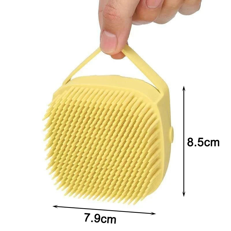 Silicone Bath Brush | Soft Grooming Dog Brush Comb | Cat Pet Massage