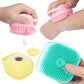 Silicone Bath Brush | Soft Grooming Dog Brush Comb | Cat Pet Massage