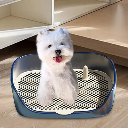 Portable Dog Toilet | Puppy Potty Pan Trainer Litter Box | Anti-Splash Pet Toilet