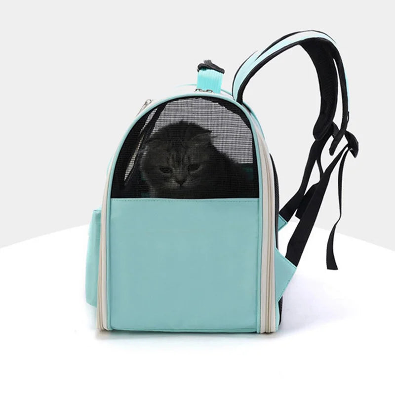 Portable Cat Carrier Bags | Breathable Pet Shoulder Bag | Travel Space Capsule Cage