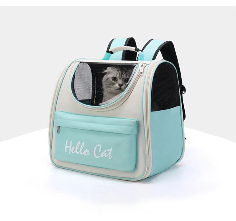 Portable Cat Carrier Bags | Breathable Pet Shoulder Bag | Travel Space Capsule Cage