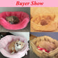 Cute Bow Princess Dog Bed | Winter Soft Puppy Sofa | Warm Cat Pet Bed