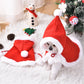 Christmas Dog Clothes | Warm Cat Hooded Cloak | Comfortable Xmas Pet Cape