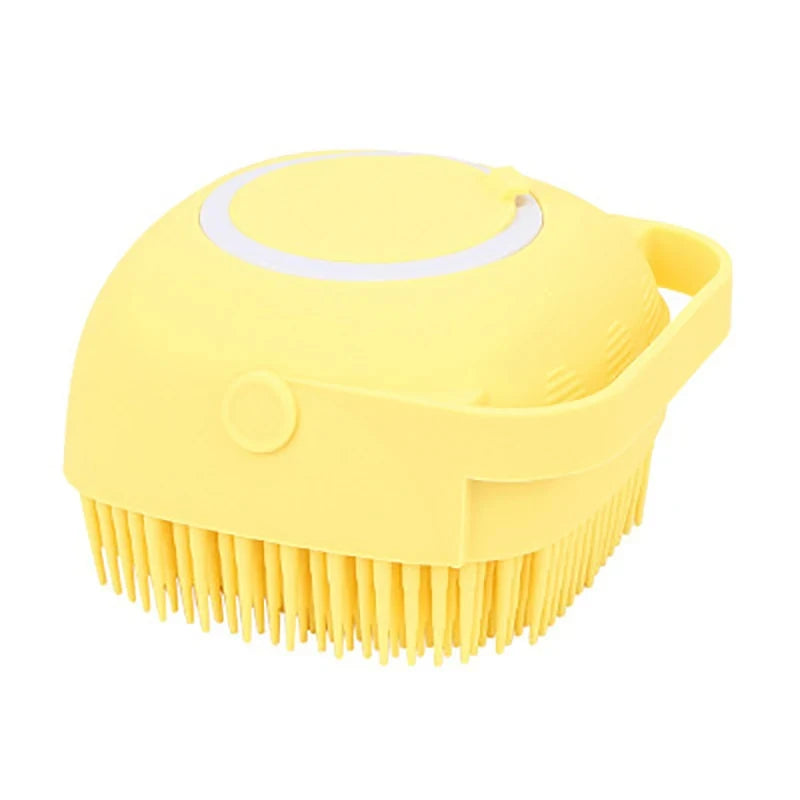 Silicone Bath Brush | Soft Grooming Dog Brush Comb | Cat Pet Massage