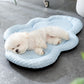 Summer Cooling Dog Sleeping Mat | Cloud Shape Puppy Bed | Washable Breathable