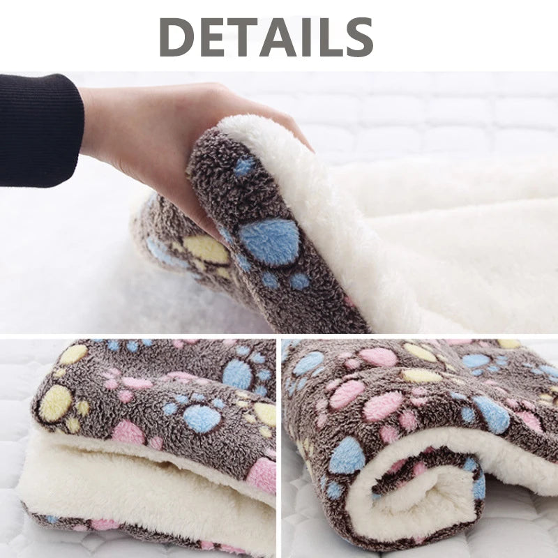 Soft Dog Bed | Winter Warm Dog Sleeping Mat | Thickened Pet Mat Blanket