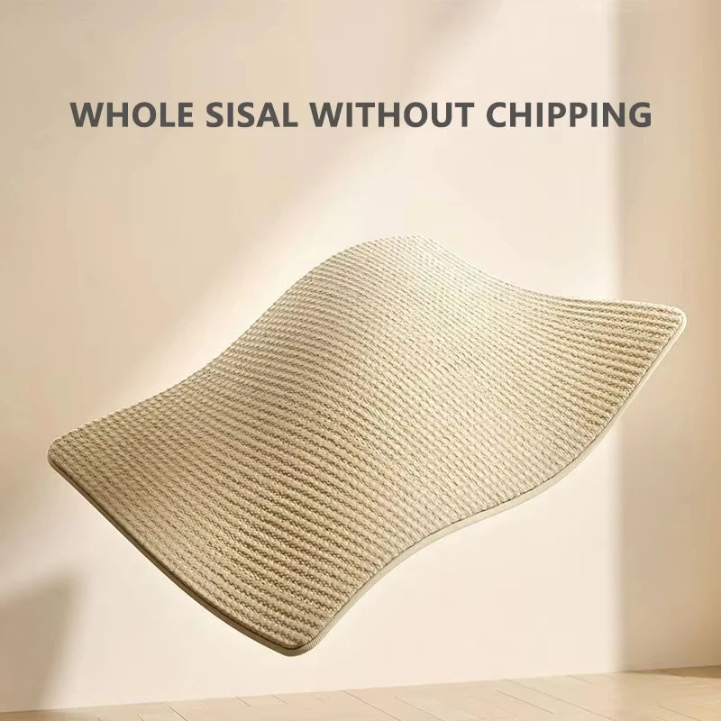 Sisal Cat Scratching Board | Wooden Kitten Recliner Wear-Resistant | Pet Grinding Claw Toys