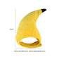 Funny Pet Costume | Cat Banana Cap | Cute Kitten Halloween Hat