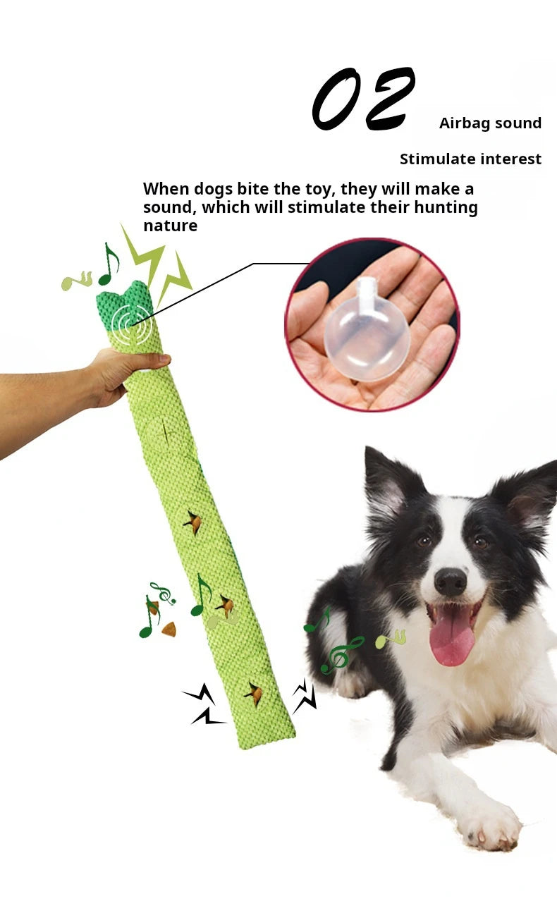 Dog Puzzle Toy | Plush Sound Puppy Toys | Foldable Snail Sniffing Interactive Pet Squeak