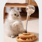 Interactive Pet Toy | Cat Turntable Toys | Kitten Playing Slow Feeders