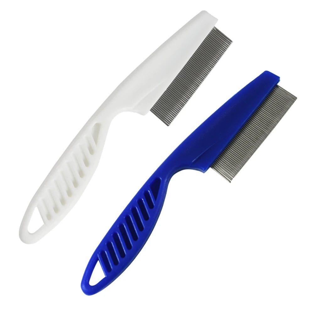 Cat Grooming Care | Protect Flea Comb for Dog | Pet Stainless Steel Hair Comb