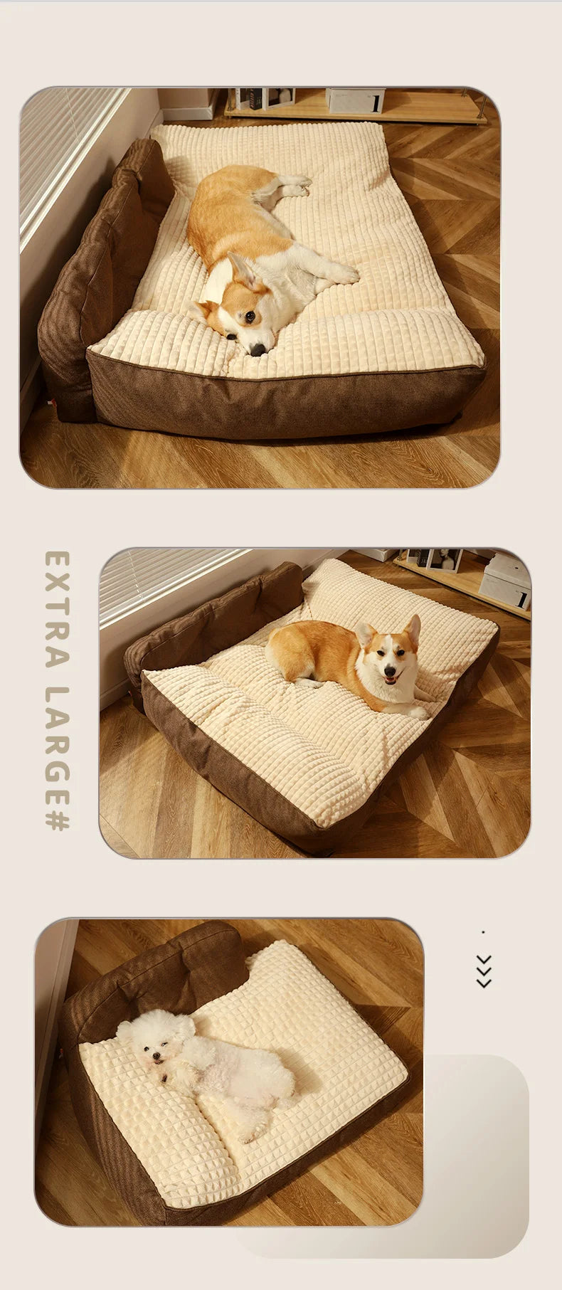 Winter Warm Dog Mat | Soft Pet Sleeping Washable Puppy Bed