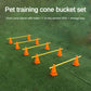 Pet Agility Training Set | Jumping Bar Dog Obstacle Trainer Equipment | Puppy Hurdle Device