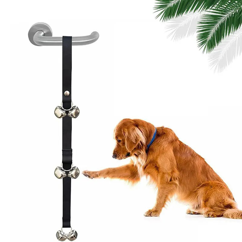 Pet Doorbell Rope | Dog Outdoor Alarm Doorbell | Puppy Rope Tease Pet Training Bell