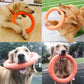 Orange Dog Toys | Pet Flying Disk Training | Puppy Ring Puller | Interactive Training Ring Puller