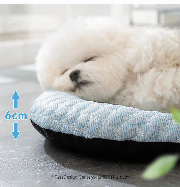 Summer Cooling Dog Sleeping Mat | Cloud Shape Puppy Bed | Washable Breathable