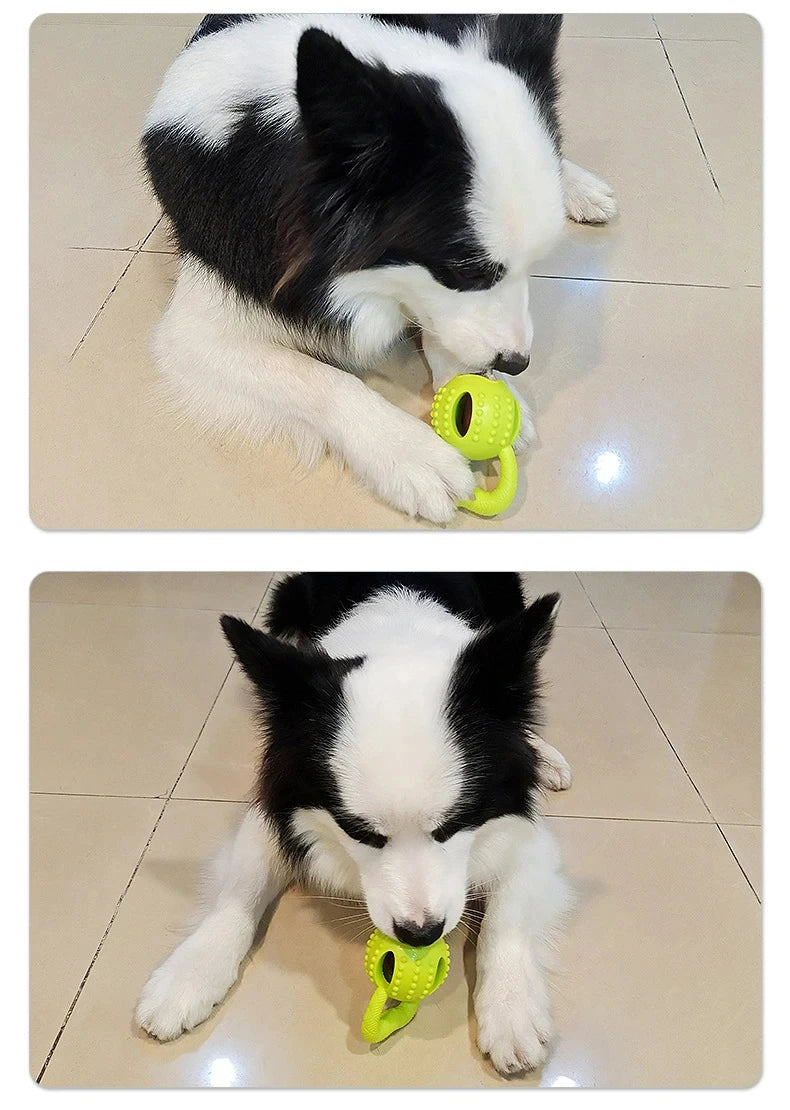 Teeth Cleaning Toys for Puppies | Puppy Anti-Bite Dog Chew Toys | Leaking Food Balls